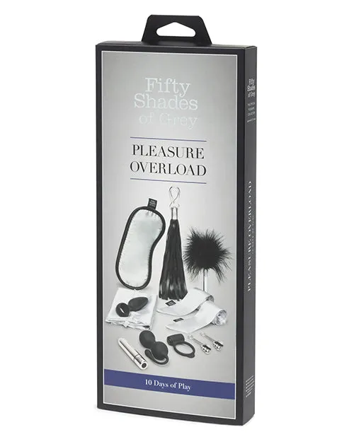 Fifty Shades Of Grey Pleasure Overload 10 Days Of Play Gift Set Black Love Honey Anal