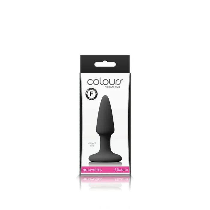 nsnovelties Anal Colors Pleasures Mini Plug Black