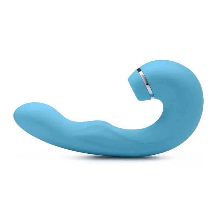 Xr Brands Inmi Shegasm 5 Star 10x Tapping GSpot Vibe With Suction Teal Vibrators