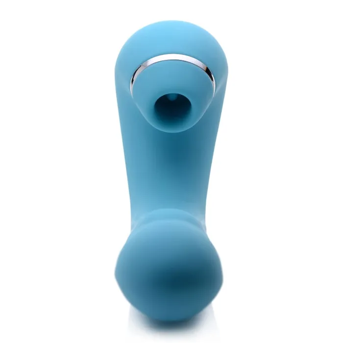 Xr Brands Inmi Shegasm 5 Star 10x Tapping G-Spot Vibe With Suction - Teal | Vibrators Xr Brands Inmi Shegasm 5 Star 10x Tapping G-Spot Vibe With Suction - Teal | Vibrators