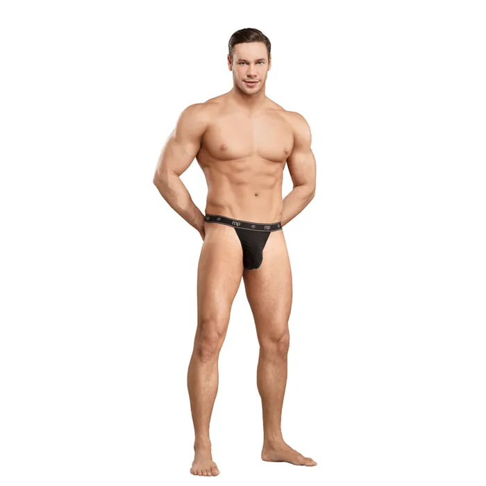 Anal Male Power Male Power Bamboo Micro Thong Black Large