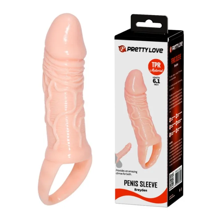 Baile Penis Sleeve Flesh PRE Male Sex Toys