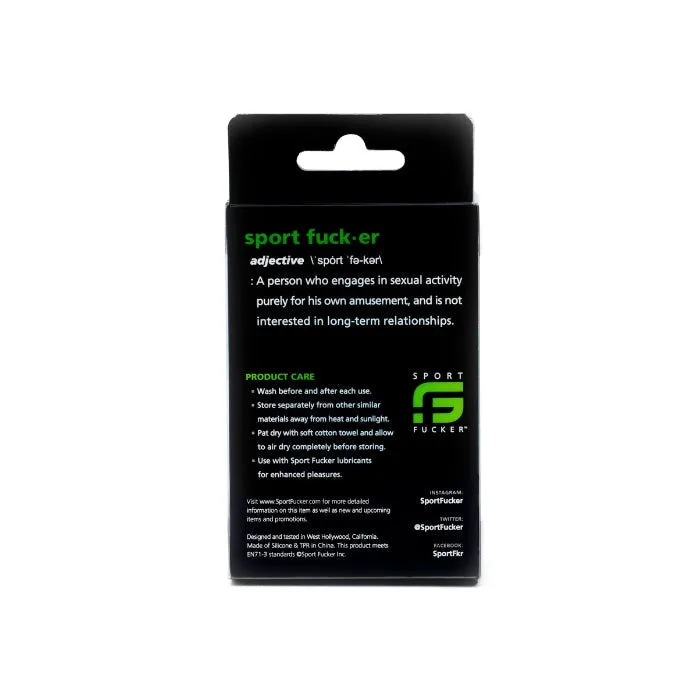 DUS Male Sex Toys Sport Fucker Half Guard Cock Ring Black