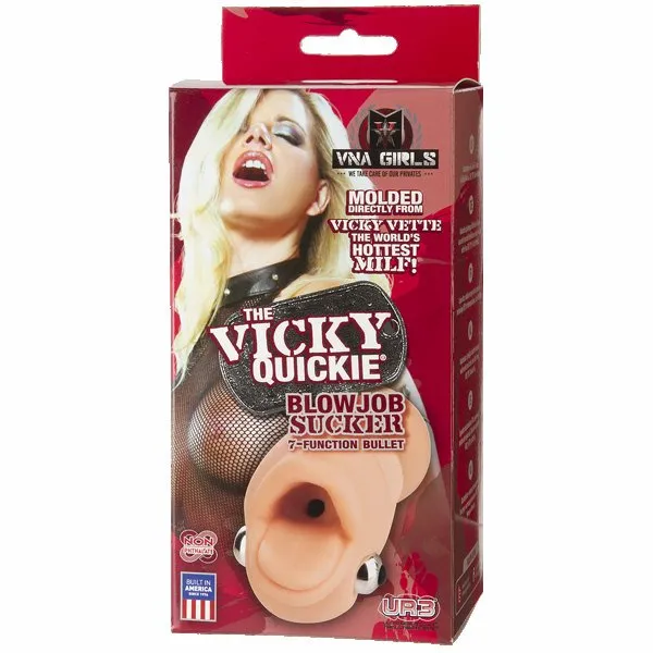 Vicky Vette Blowjob SuckerMassage Beads Doc Johnson Male Sex Toys