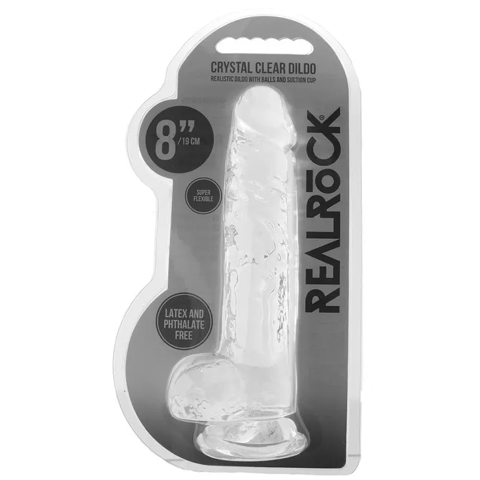 Dildos Shots Toys RealRock 8 Inch Realistic Ballsy Dildo Dildos Shots Toys RealRock 8 Inch Realistic Ballsy Dildo