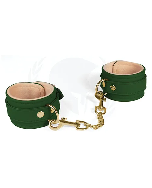 Spartacus Pu Ankle Cuffs Wplush Lining Spartacus Couples