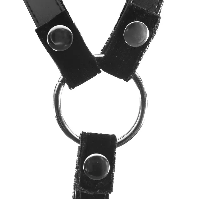 Female Sex Toys XR Brands Bedroom Bliss Velvet Kiss StrapOn Harness