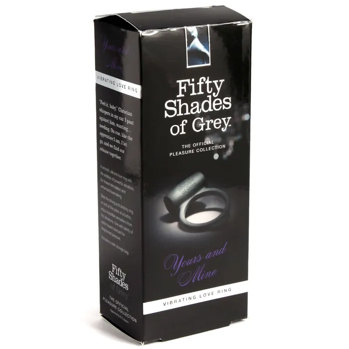 Fifty Shades of Grey Official Collection Yours and Mine Love Vibrating Cock Ring Love Honey Male Sex Toys Fifty Shades of Grey Official Collection Yours and Mine Love Vibrating Cock Ring Love Honey Male Sex Toys