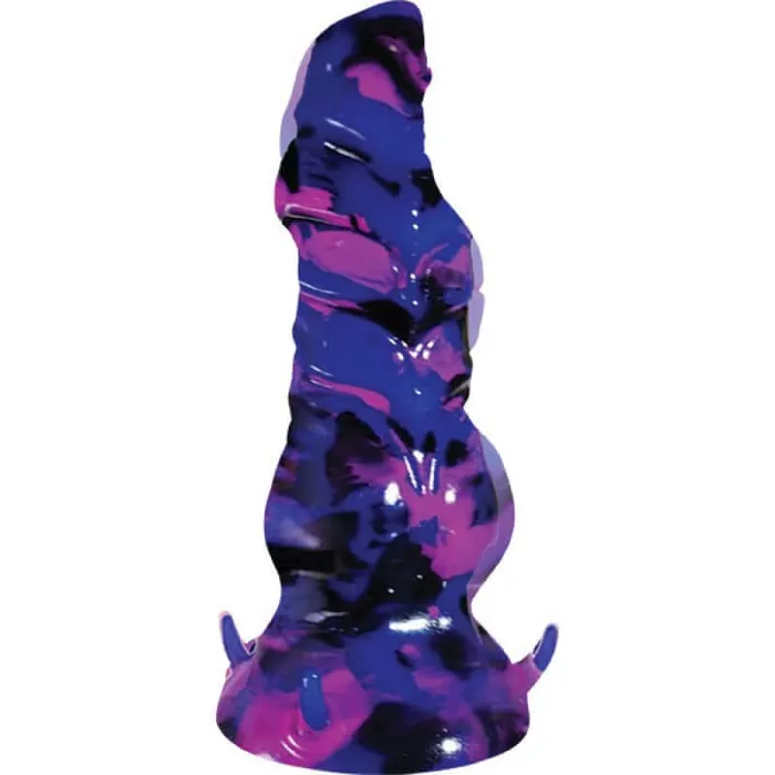 HOTT Products Monster Romance Horny Halfling Textured Fantasy Vibrator with Suction Cup Female Sex Toys