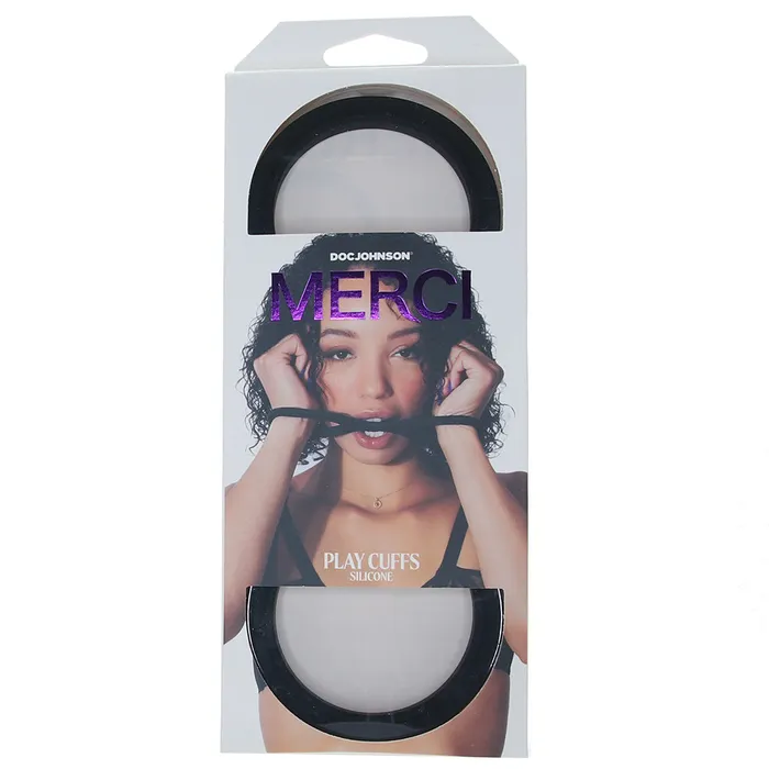 Merci Play Cuffs in Black Doc Johnson Anal