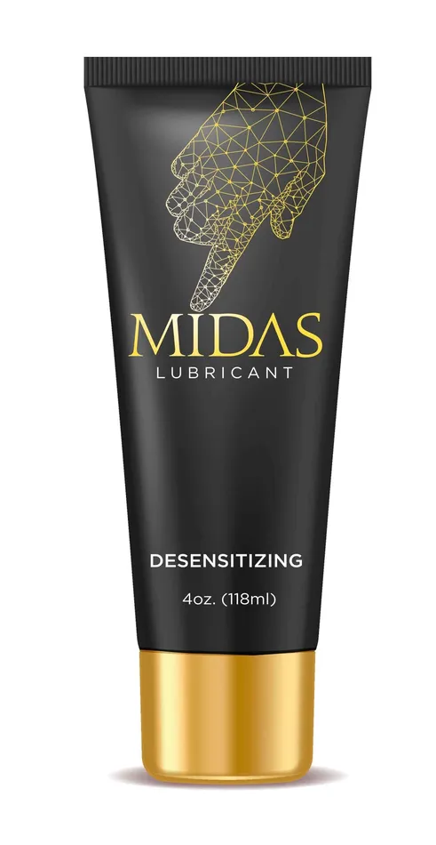 Midas Desensitizing Lube 4 Oz from Little Genie Comfort Sensitivity and Smooth Glide in One Little Genie Vibrators Midas Desensitizing Lube 4 Oz from Little Genie Comfort Sensitivity and Smooth Glide in One Little Genie Vibrators
