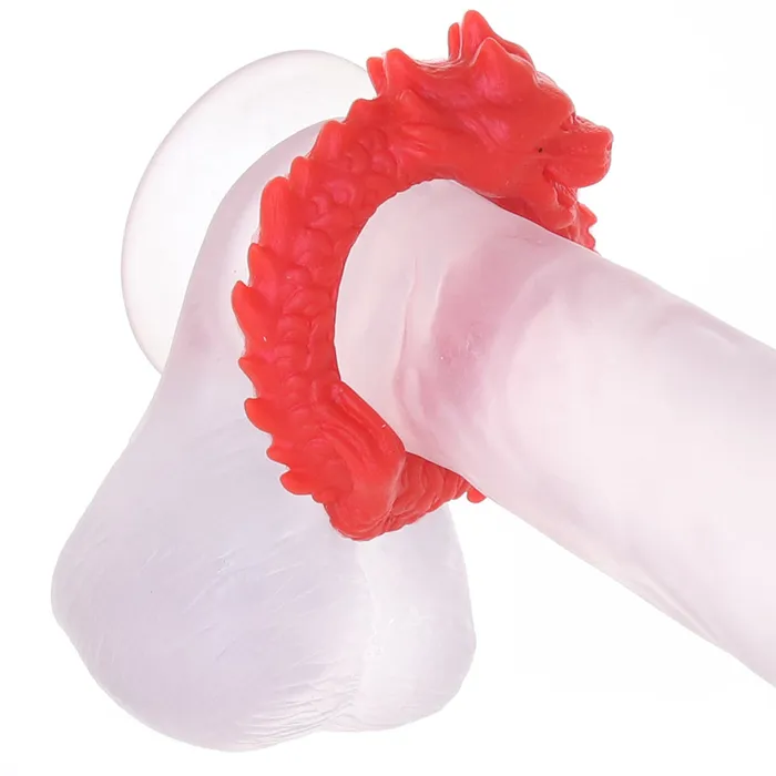 XR Brands Male Sex Toys Creature Cocks Rise of the Dragon Cock Ring