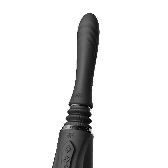 ZALO Female Sex Toys ZALO Sesh Compact Sex Machine Obsidian Black