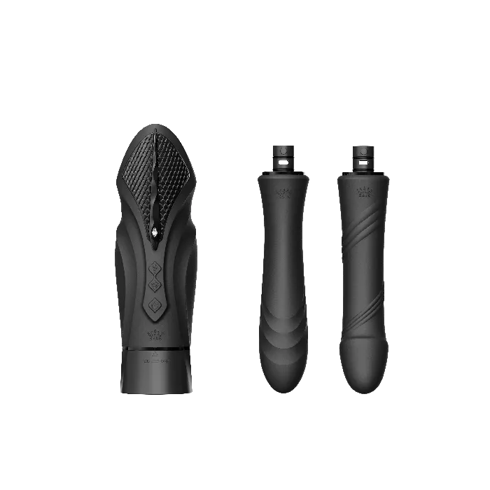 ZALO Female Sex Toys ZALO Sesh Compact Sex Machine Obsidian Black