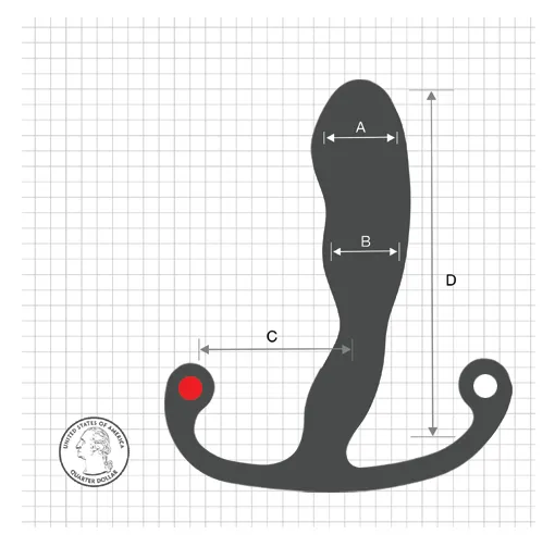 Anal Aneros Aneros Helix SYN Trident Prostate Massager