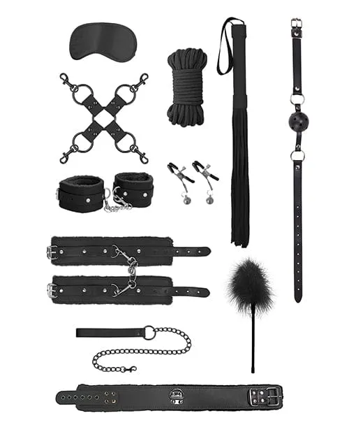 Anal Shots America Shots Ouch Intermediate Bondage Kit Black Anal Shots America Shots Ouch Intermediate Bondage Kit Black