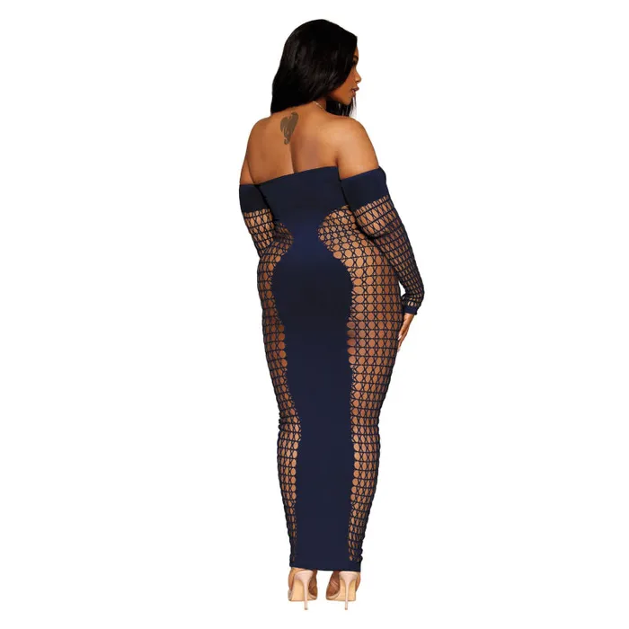 Dreamgirl Bodystockings Playsuits Bodystocking Gown Queen Size Denim Dreamgirl Bodystockings Playsuits Bodystocking Gown Queen Size Denim