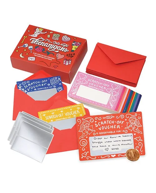 Good Egg Greetings LLC Female Sex Toys Mini Date Night Shenanigans DIY Scratch Off Vouchers Coupons Good Egg Greetings LLC Female Sex Toys Mini Date Night Shenanigans DIY Scratch Off Vouchers Coupons