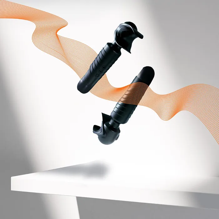 MAN WAN ManWand Evo 2in1 Wand Grey Man Wand Vibrators