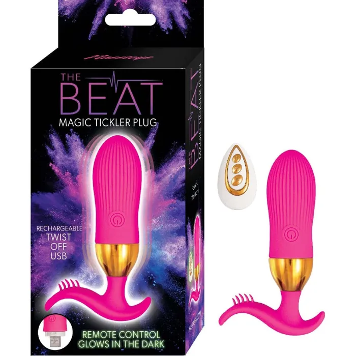Nasstoys The Beat Magic Tickler Plug Pink Anal