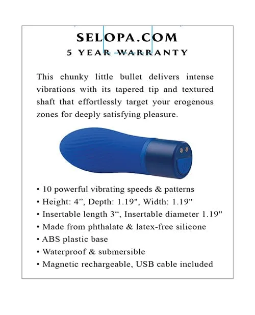 Selopa Selopa Cobalt Cutie Blue Vibrators Selopa Selopa Cobalt Cutie Blue Vibrators