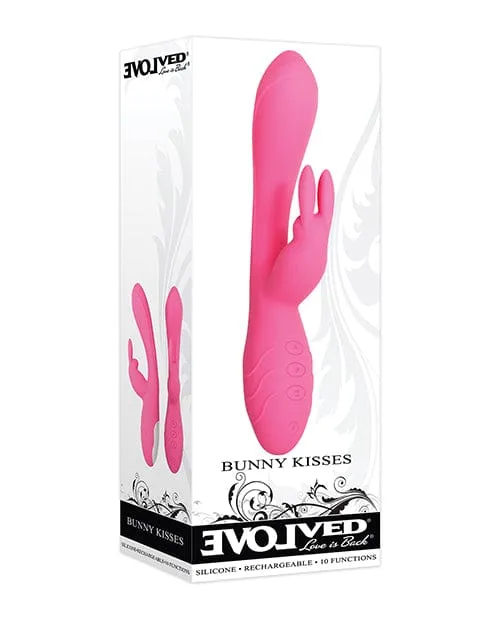 Vibrators Evolved Novelties Evolved Bunny Kisses Pink