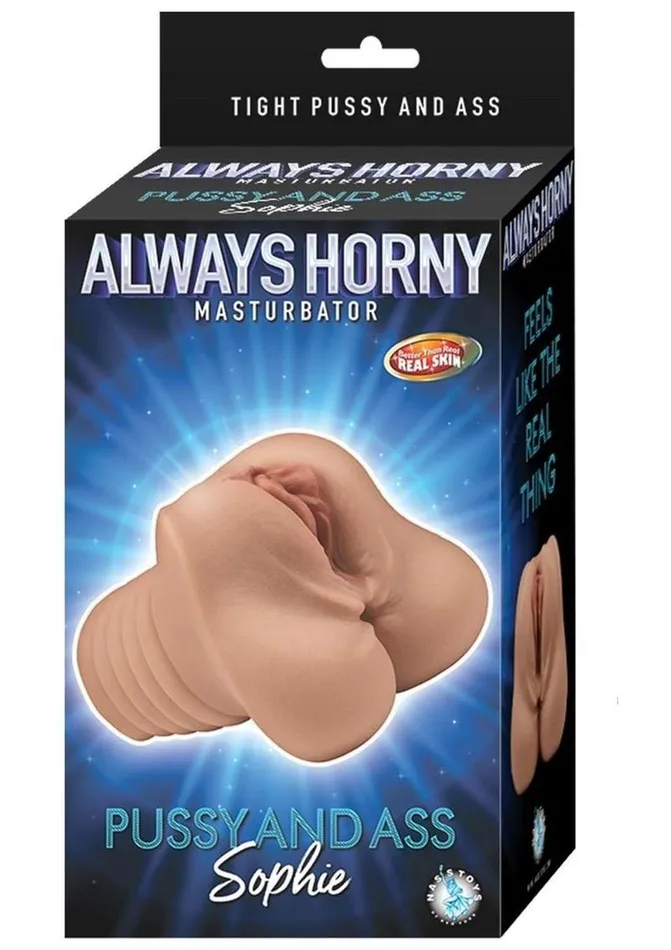 Always Horny Realistic Sophie Pussy and Ass Masturbator Always Horny Male Sex Toys