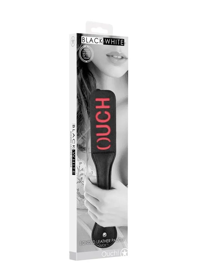 Couples Ouch Ouch Bonded Leather Paddle
