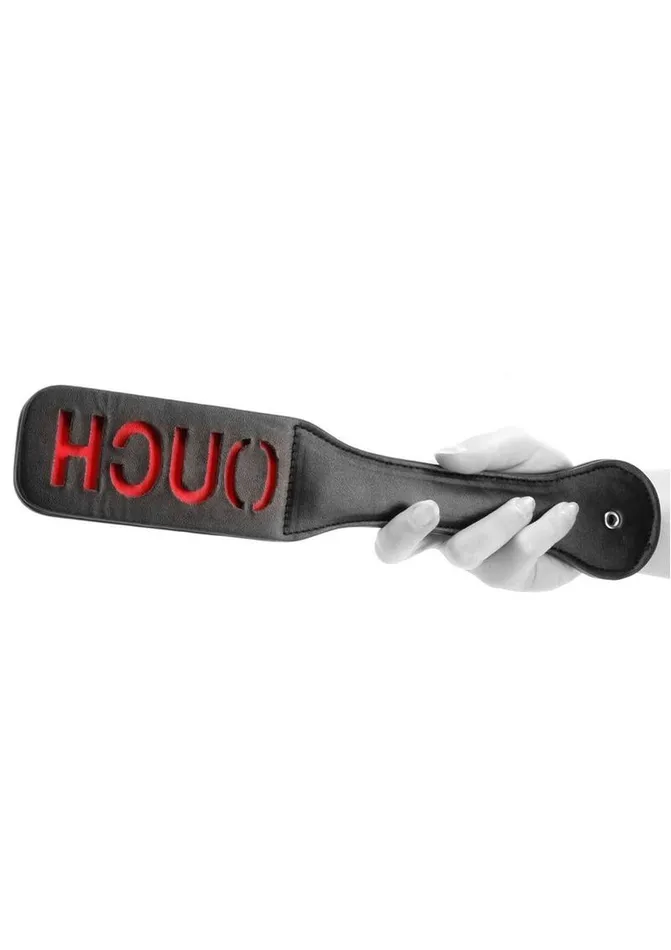 Couples Ouch Ouch Bonded Leather Paddle