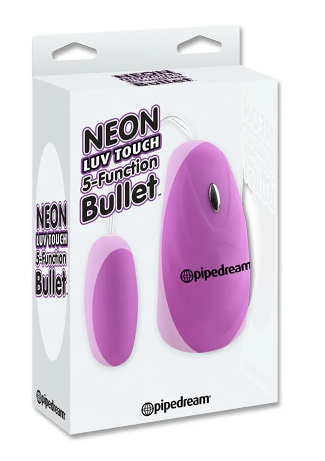 Female Sex Toys Neon Luv Touch Bullet Vibrator with Remote Control Neon