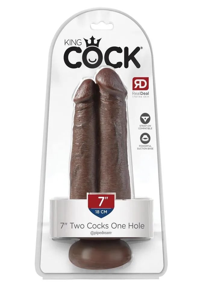 King Cock King Cock Two Cocks One Hole Dildo Dildos