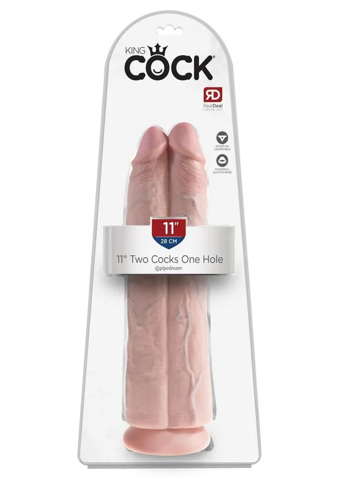 King Cock King Cock Two Cocks One Hole Dildo Dildos
