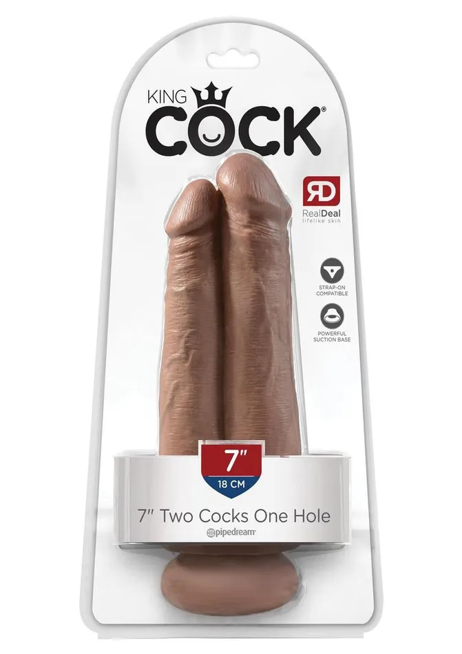 King Cock King Cock Two Cocks One Hole Dildo Dildos