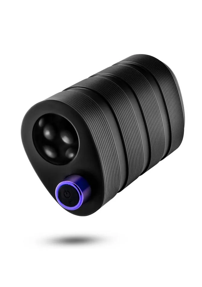 M Elite Male Sex Toys M Elite Platinum Strok Rechargeable Silicone Dual End Pussy Masturbator