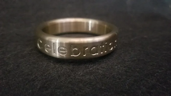 Female Sex Toys ballisticmetalcom Custom Engraved Personalized Glans Rings Cockrings in Shinny Brass
