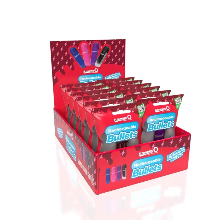 Screaming O Female Sex Toys Screaming O Rechargeable Bullets in Pop Box Assorted Screaming O Female Sex Toys Screaming O Rechargeable Bullets in Pop Box Assorted