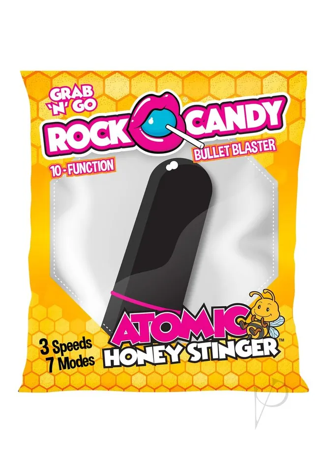 Anal Rock Candy Toys Rock Candy Atomic Honey Stinger Black
