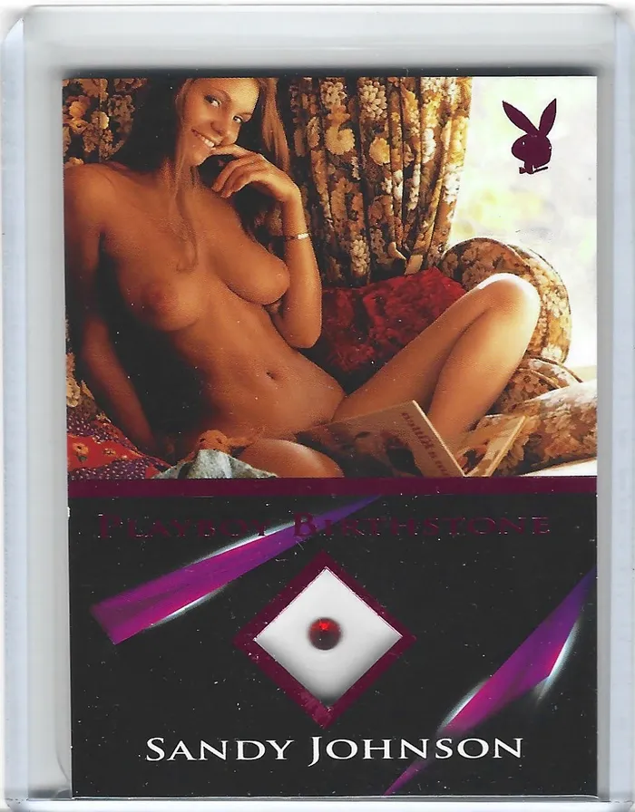 Dans Cards Vibrators Playboys Sultry Lace Sandy Johnson Pink Foil Birthstone Card Dans Cards Vibrators Playboys Sultry Lace Sandy Johnson Pink Foil Birthstone Card