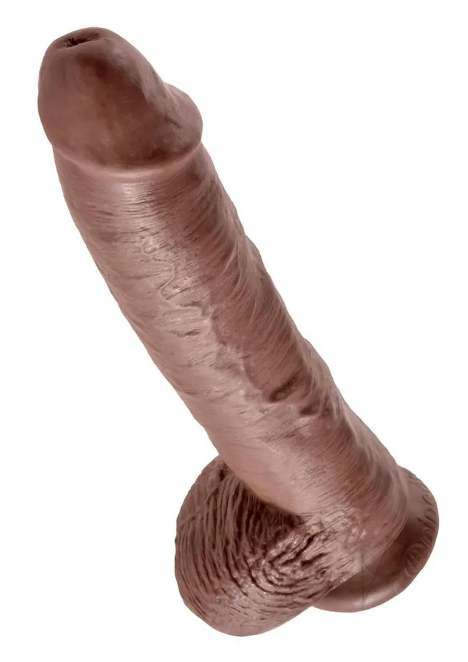 Dildos King Cock Kc 10 Cock Wballs Brown