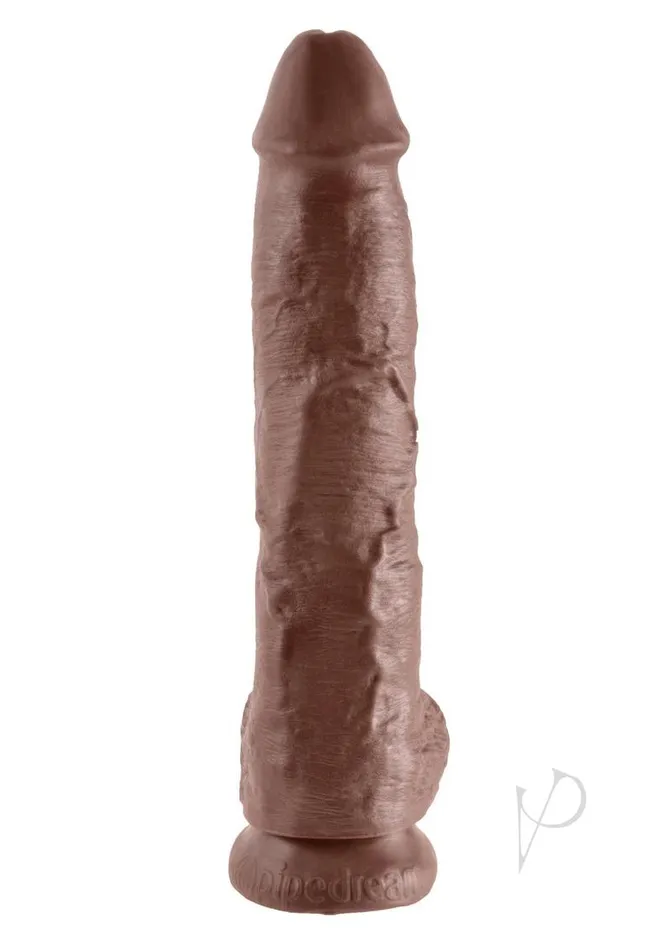 Dildos King Cock Kc 10 Cock Wballs Brown