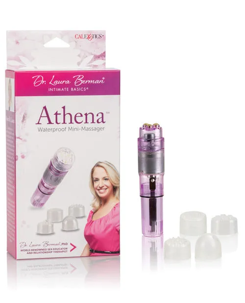 Dr Laura Berman Intimate Basics Athena Mini Massager Waterproof Boxed California Exotics Female Sex Toys Dr Laura Berman Intimate Basics Athena Mini Massager Waterproof Boxed California Exotics Female Sex Toys