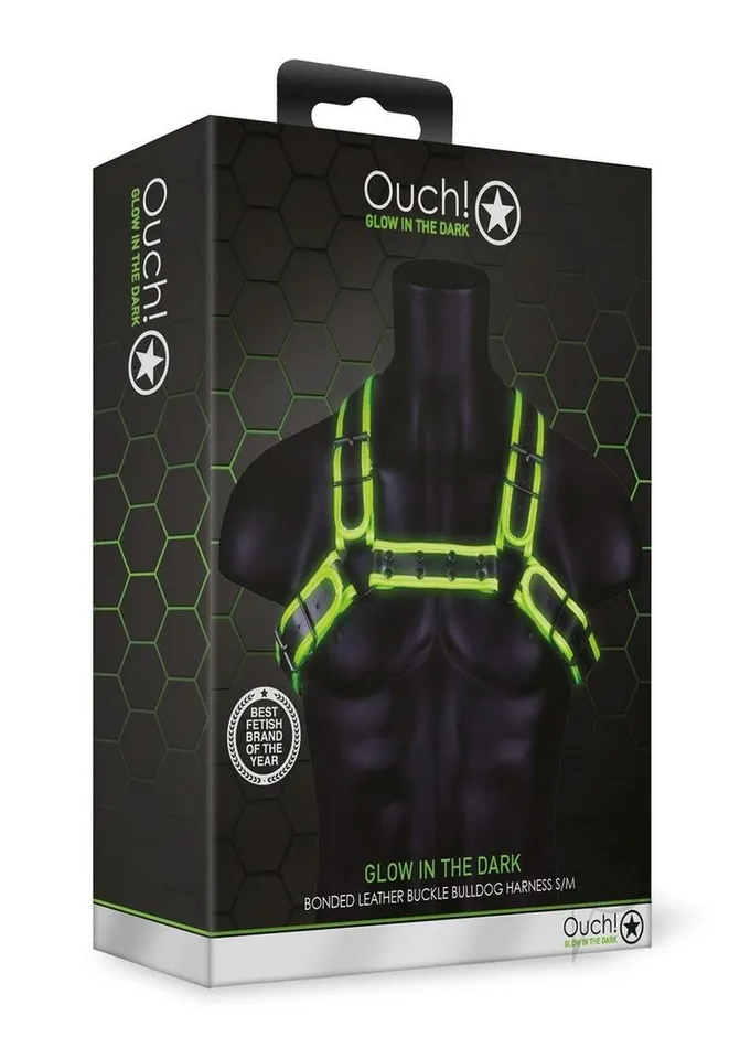 Female Sex Toys Ouch Ouch Buckle Bulldog Harness Sm Gitd