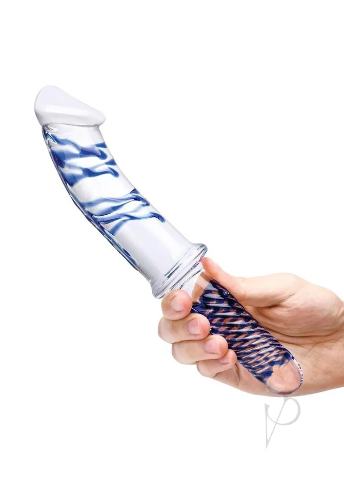 Glas Dildos Realist Dbl End Dildo Handle 11 Clrblu Glas Dildos Realist Dbl End Dildo Handle 11 Clrblu