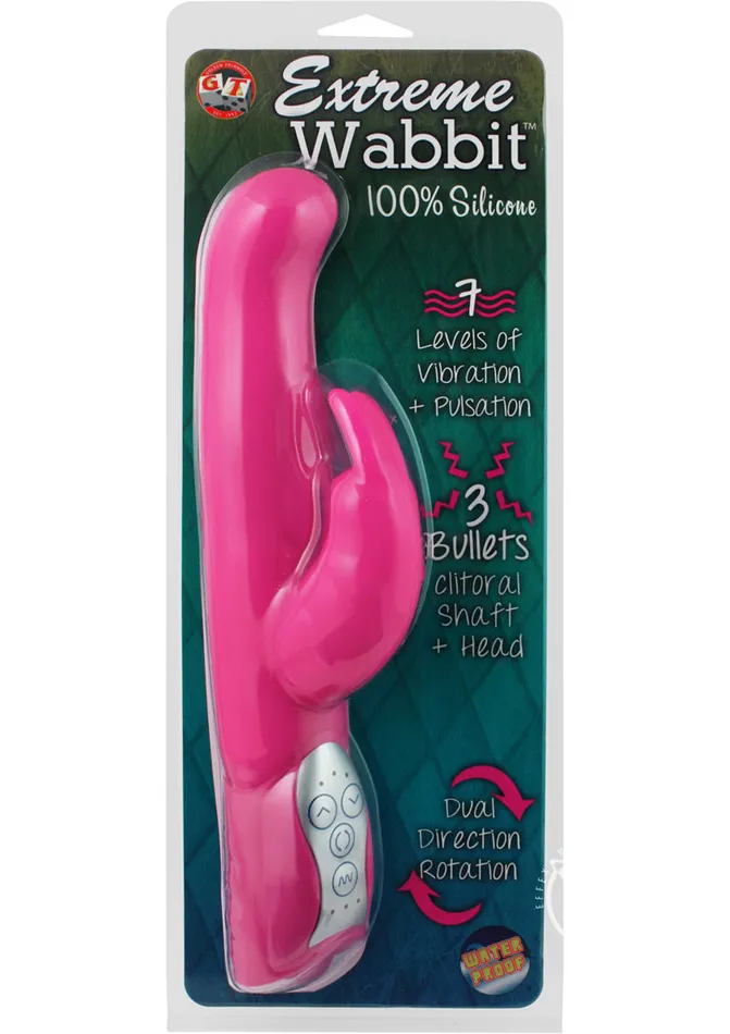 Golden Triangle Vibrators Extreme Wabbit Pink