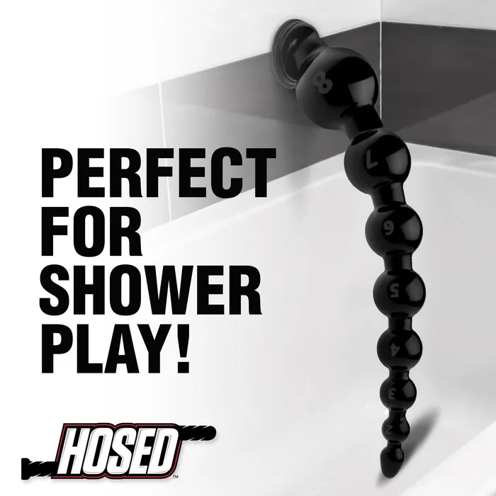 Hosed 19 Inch Graduated Bead Anal Snake XR Brands Anal