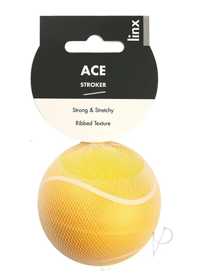 Linx Ace Stroker Ball Clearyellow Os Me You Us Male Sex Toys