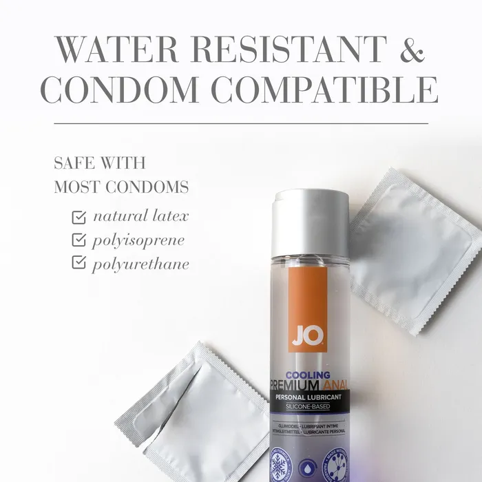 Lubricants JO Premium Anal Cooling Lubricant 2 oz Castle Megastore