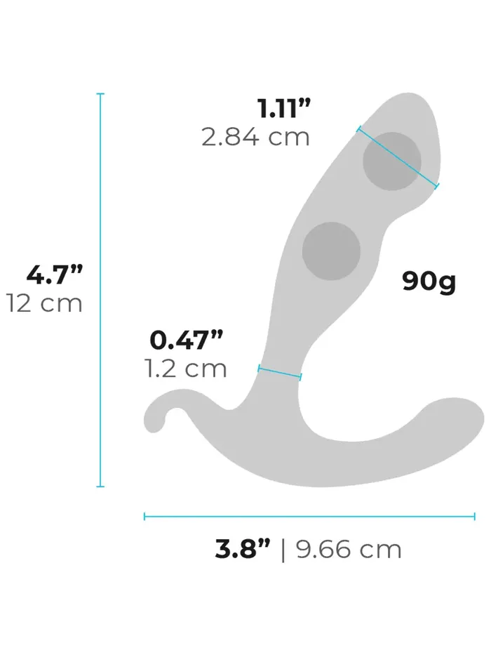 bVibe Anal BVibe Rocker Weighted Prostate Plug