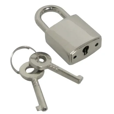 Kookie Dildos Chrome Finished Lock