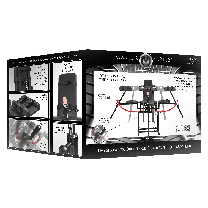 Master Series Master Series Leg Spreader Obedience Chair With Sex Machine Female Sex Toys Master Series Master Series Leg Spreader Obedience Chair With Sex Machine Female Sex Toys